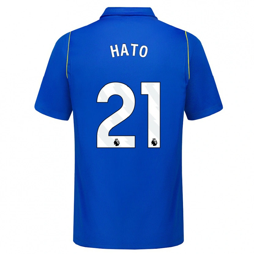 Danxen Kinderen Jorrel Hato #21 Blauw Geel Thuisshirt Thuistenue 2026/27 T-Shirt België
