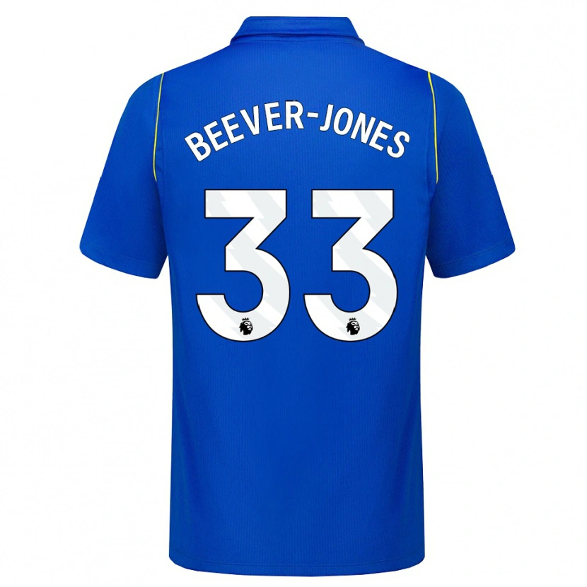Danxen Kinderen Aggie Beever-Jones #33 Blauw Geel Thuisshirt Thuistenue 2026/27 T-Shirt België