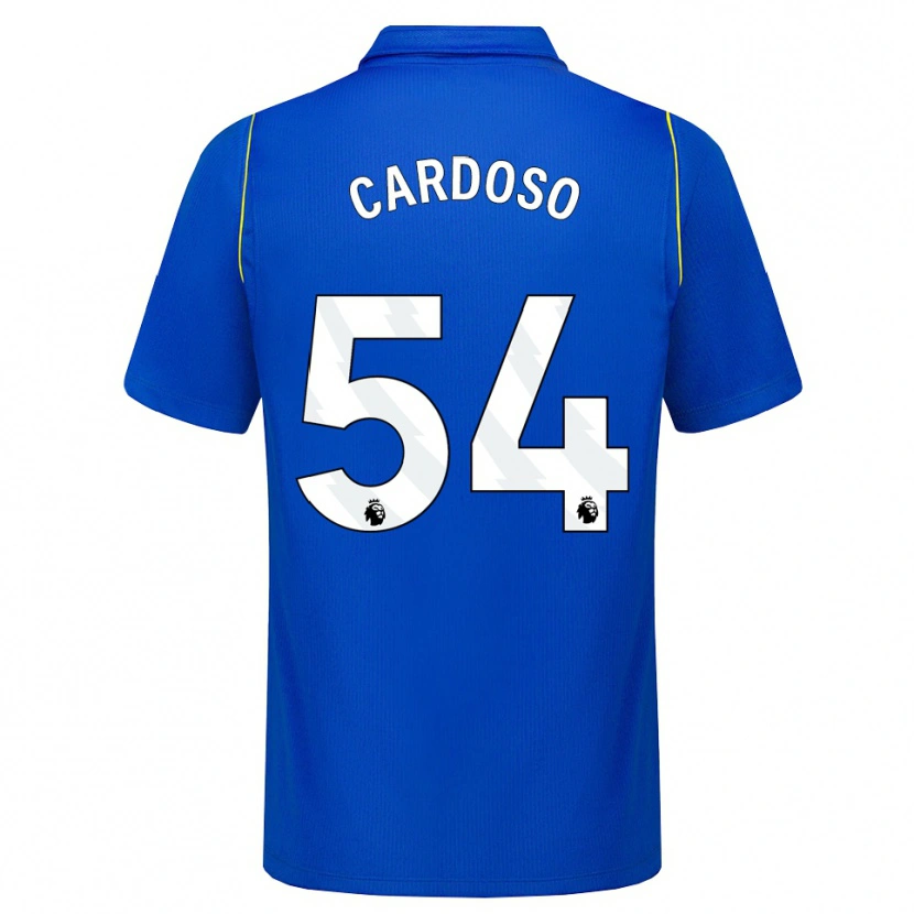 Danxen Kinderen Leo Cardoso #54 Blauw Geel Thuisshirt Thuistenue 2026/27 T-Shirt België