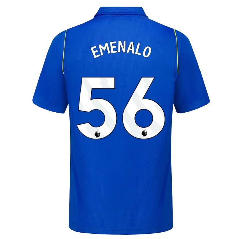 Danxen Kinderen Landon Emenalo #56 Blauw Geel Thuisshirt Thuistenue 2026/27 T-Shirt België