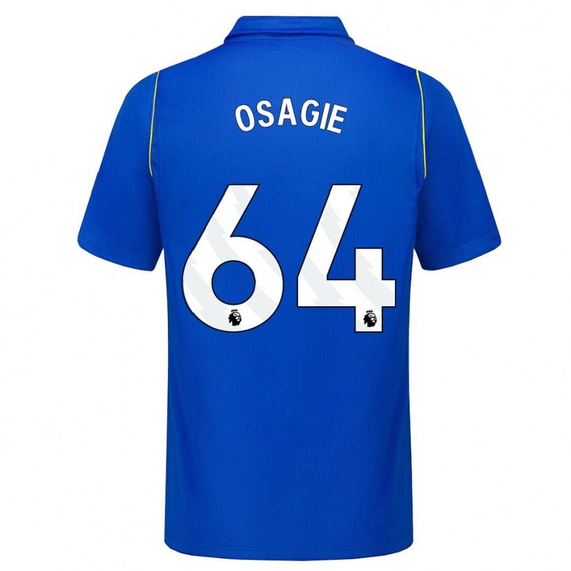 Danxen Kinderen Justin Osagie #64 Blauw Geel Thuisshirt Thuistenue 2026/27 T-Shirt België