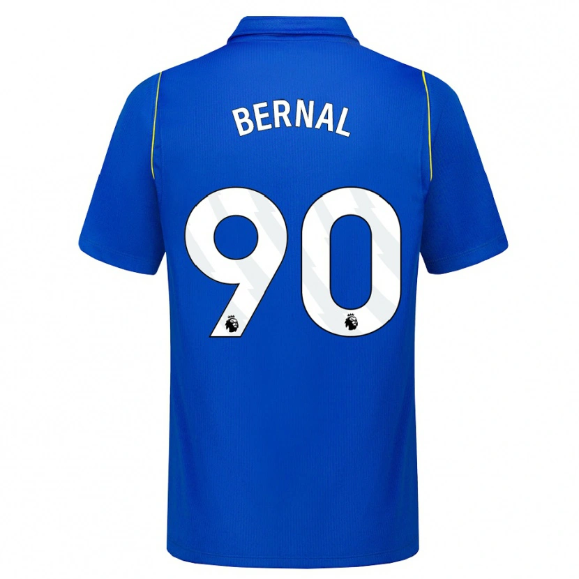 Danxen Kinderen Freddy Bernal #90 Blauw Geel Thuisshirt Thuistenue 2026/27 T-Shirt België