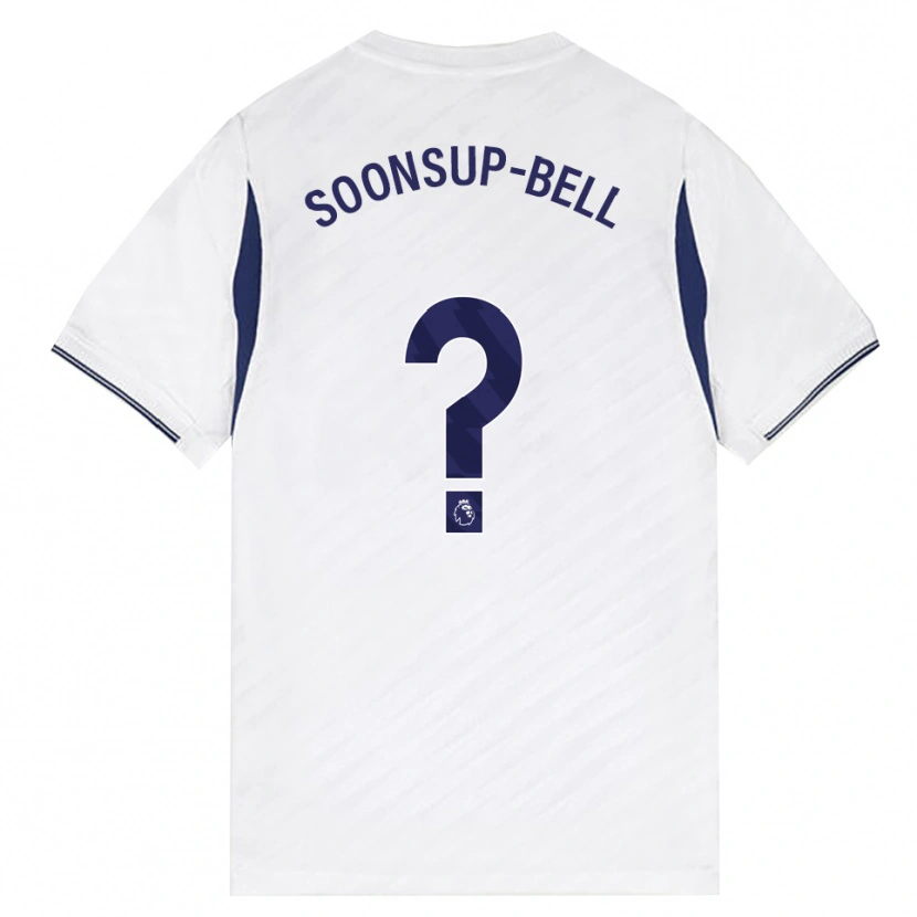 Danxen Kinderen Jude Soonsup-Bell #0 Wit Rood Paars Thuisshirt Thuistenue 2026/27 T-Shirt België
