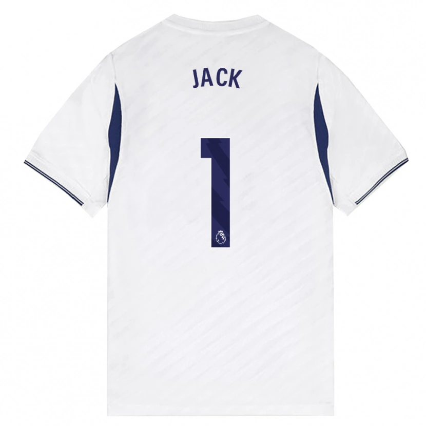 Danxen Kinderen Mikel Jack #1 Wit Rood Paars Thuisshirt Thuistenue 2026/27 T-Shirt België