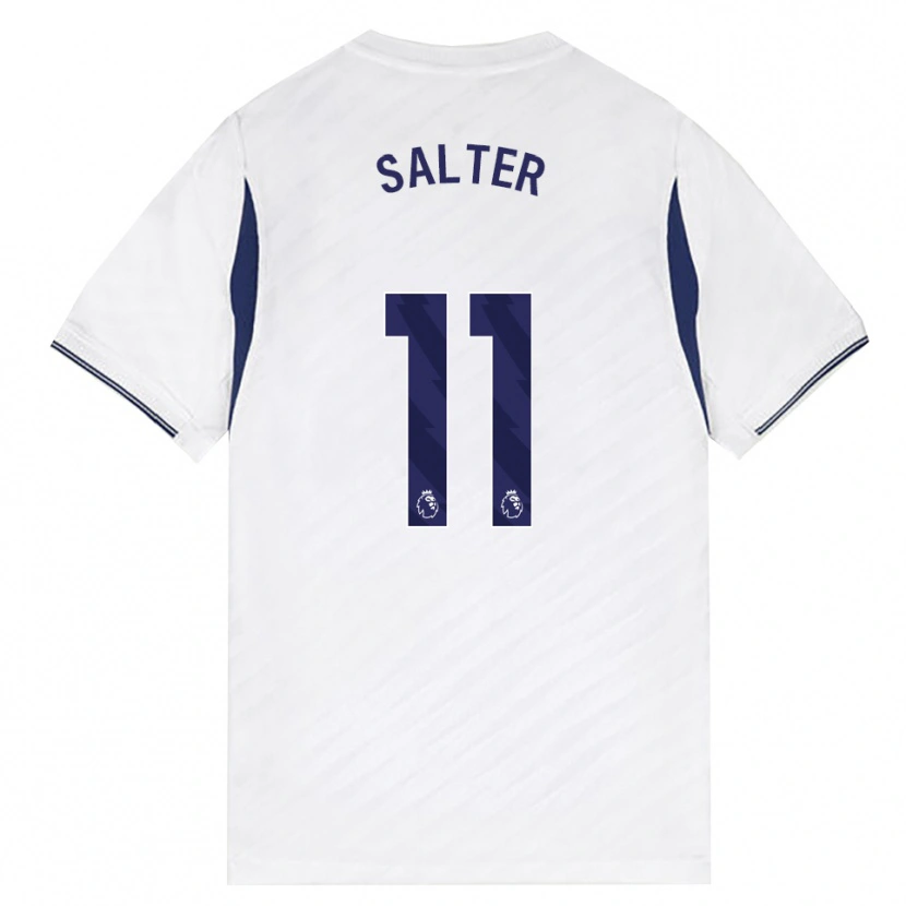 Danxen Kinderen Oliver Salter #11 Wit Rood Paars Thuisshirt Thuistenue 2026/27 T-Shirt België