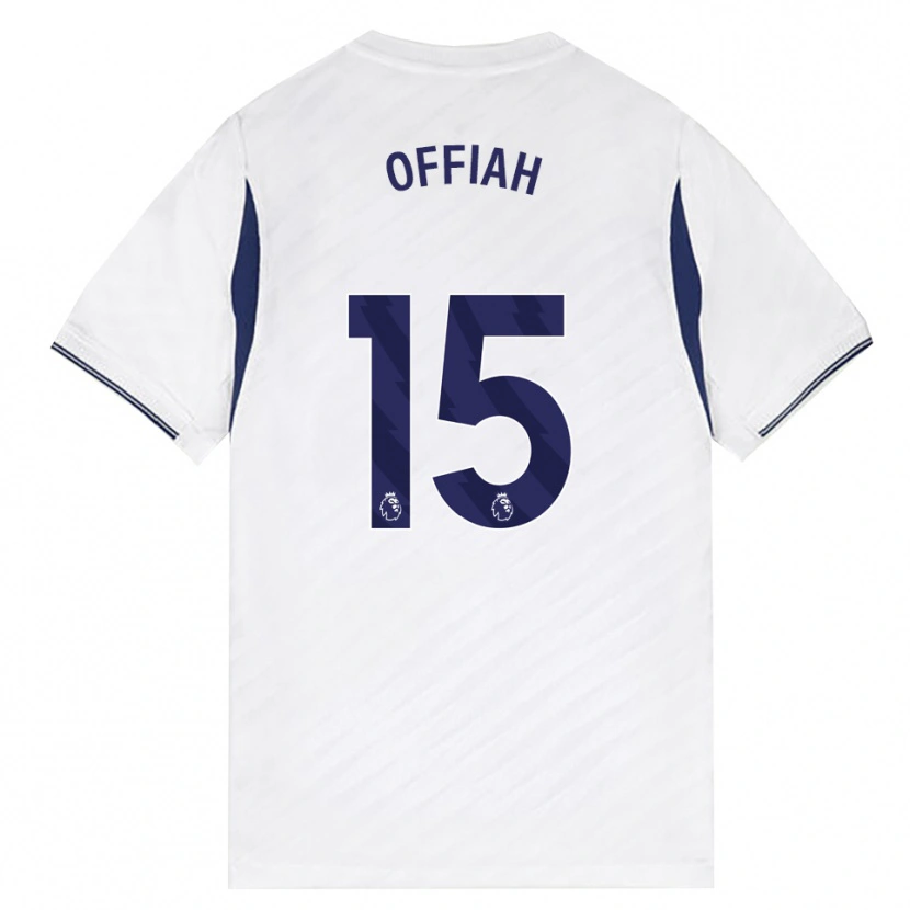 Danxen Kinderen Phoenix Offiah #15 Wit Rood Paars Thuisshirt Thuistenue 2026/27 T-Shirt België