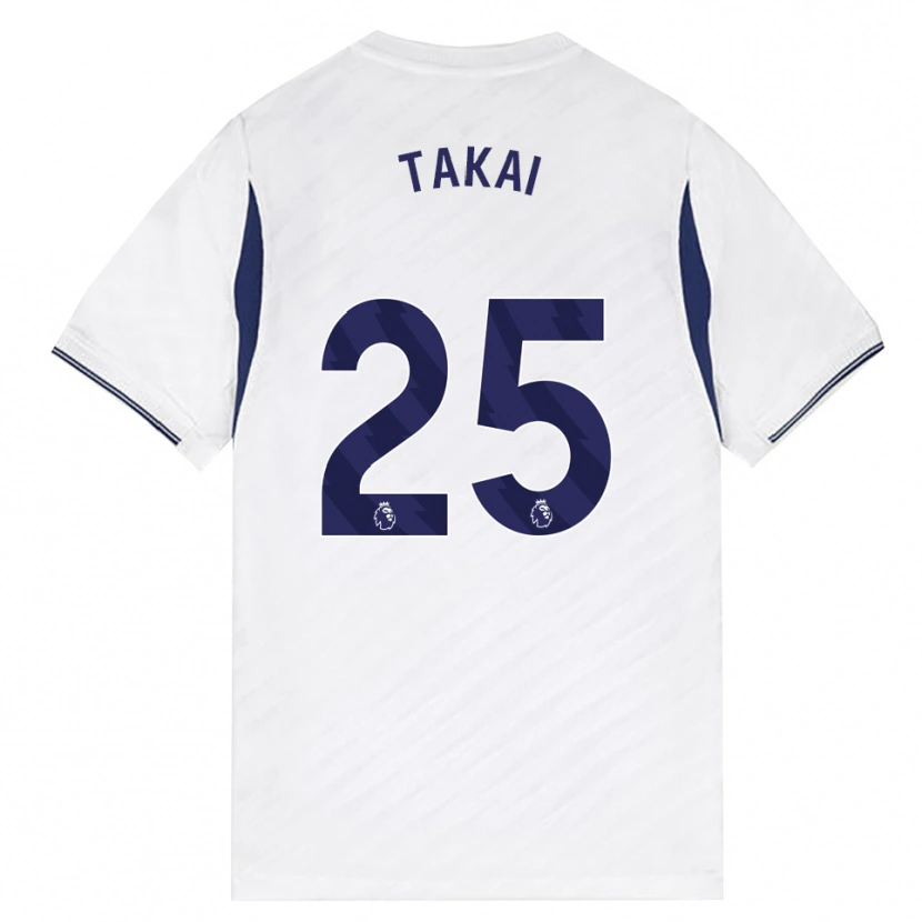 Danxen Kinderen Kota Takai #25 Wit Rood Paars Thuisshirt Thuistenue 2026/27 T-Shirt België