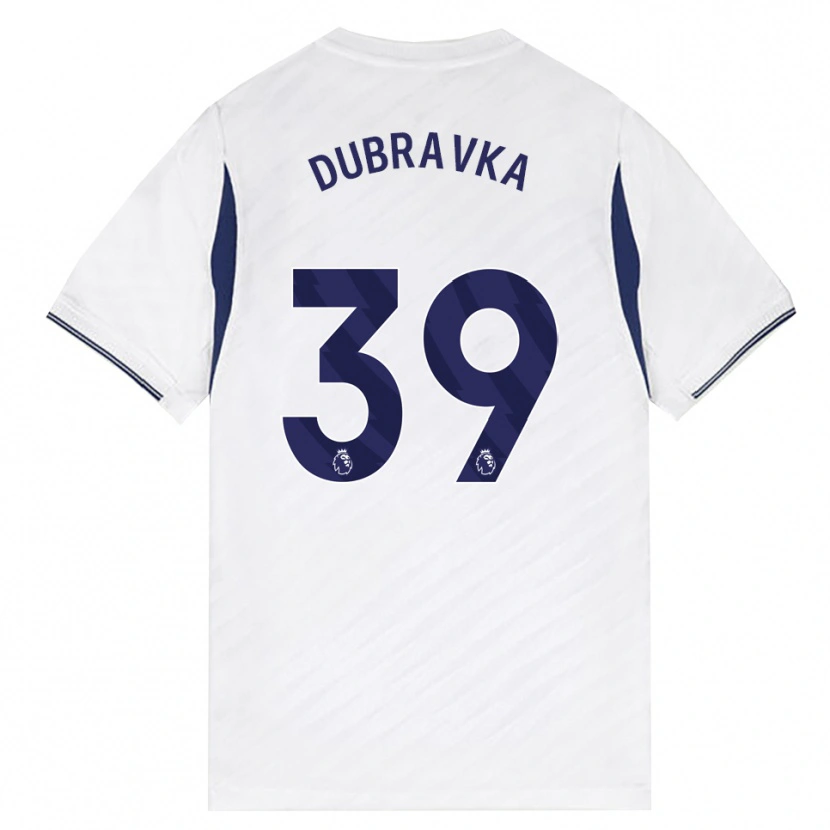 Danxen Kinderen Martin Dúbravka #39 Wit Rood Paars Thuisshirt Thuistenue 2026/27 T-Shirt België
