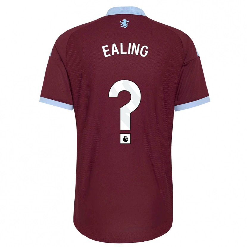 Danxen Kinderen Frankie Ealing #0 Korenbloemblauw Bordeaux Thuisshirt Thuistenue 2026/27 T-Shirt België