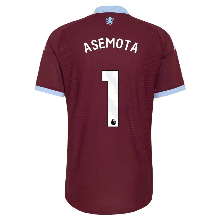 Danxen Kinderen Owen Asemota #1 Korenbloemblauw Bordeaux Thuisshirt Thuistenue 2026/27 T-Shirt België