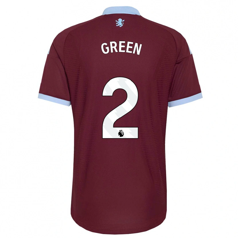 Danxen Kinderen Jacob Green #2 Korenbloemblauw Bordeaux Thuisshirt Thuistenue 2026/27 T-Shirt België