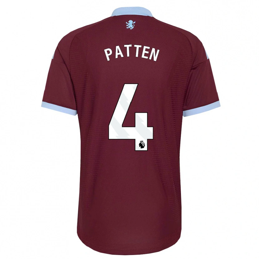 Danxen Kinderen Anna Patten #4 Korenbloemblauw Bordeaux Thuisshirt Thuistenue 2026/27 T-Shirt België