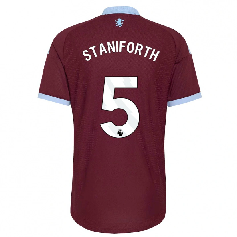 Danxen Kinderen Lucy Staniforth #5 Korenbloemblauw Bordeaux Thuisshirt Thuistenue 2026/27 T-Shirt België