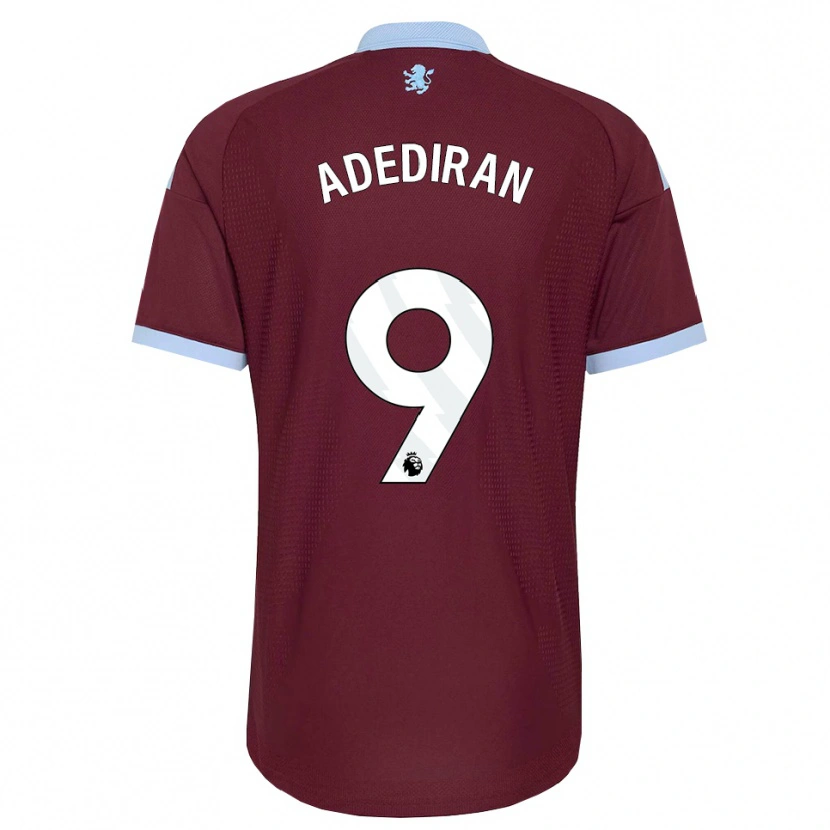 Danxen Kinderen Daniel Adediran #9 Korenbloemblauw Bordeaux Thuisshirt Thuistenue 2026/27 T-Shirt België