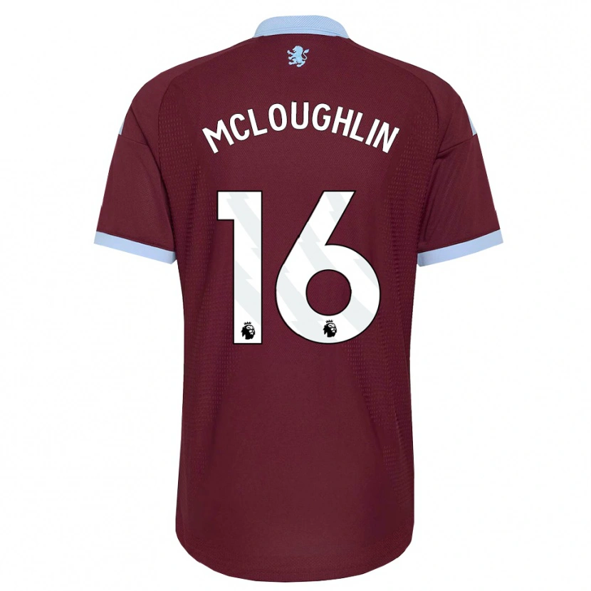 Danxen Kinderen Olivia Mcloughlin #16 Korenbloemblauw Bordeaux Thuisshirt Thuistenue 2026/27 T-Shirt België