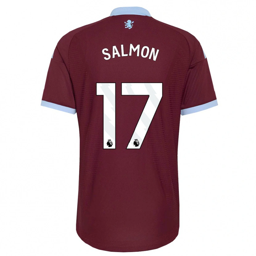 Danxen Kinderen Ebony Salmon #17 Korenbloemblauw Bordeaux Thuisshirt Thuistenue 2026/27 T-Shirt België