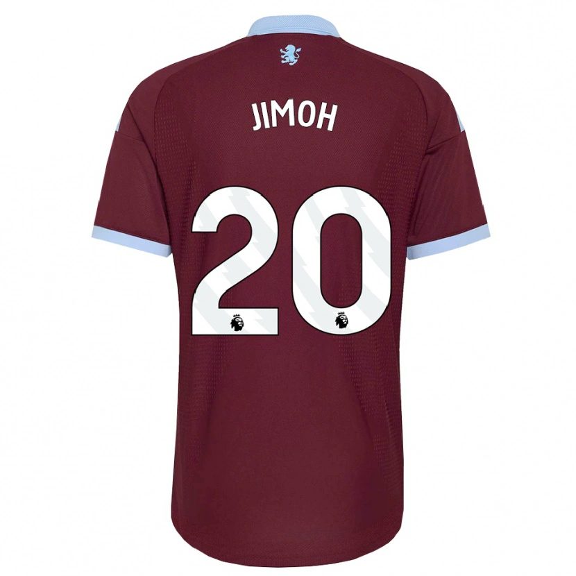 Danxen Kinderen Jamaldeen Jimoh-Aloba #20 Korenbloemblauw Bordeaux Thuisshirt Thuistenue 2026/27 T-Shirt België