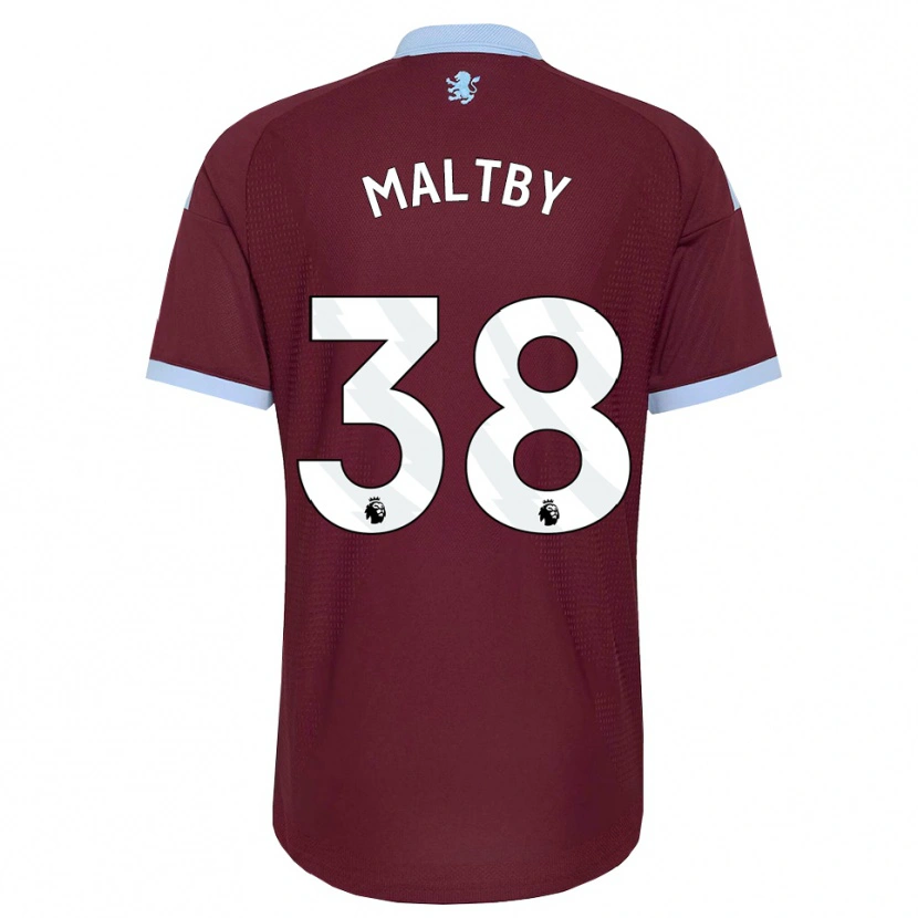 Danxen Kinderen Rachel Maltby #38 Korenbloemblauw Bordeaux Thuisshirt Thuistenue 2026/27 T-Shirt België
