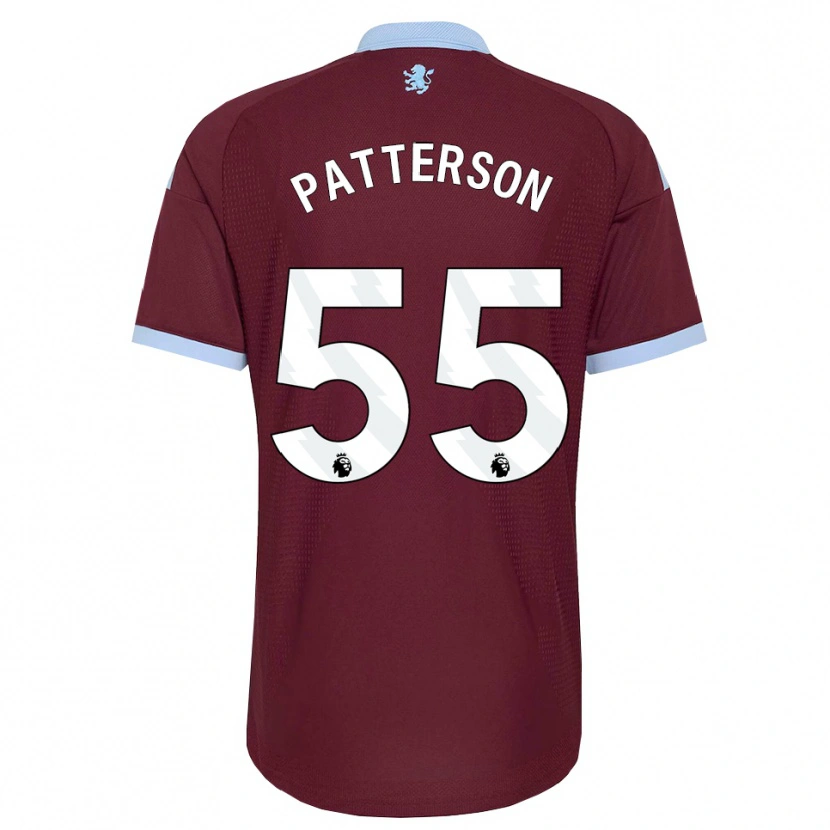 Danxen Kinderen Travis Patterson #55 Korenbloemblauw Bordeaux Thuisshirt Thuistenue 2026/27 T-Shirt België