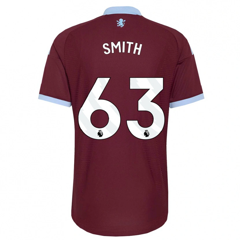 Danxen Kinderen Kerr Smith #63 Korenbloemblauw Bordeaux Thuisshirt Thuistenue 2026/27 T-Shirt België