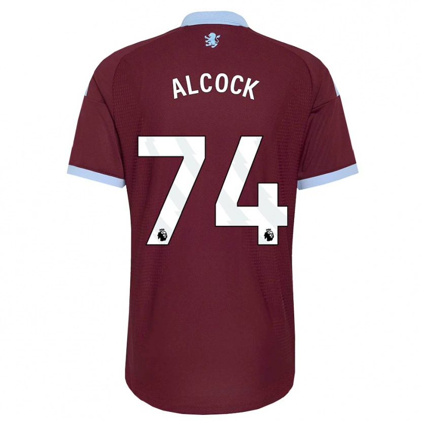 Danxen Kinderen Todd Alcock #74 Korenbloemblauw Bordeaux Thuisshirt Thuistenue 2026/27 T-Shirt België