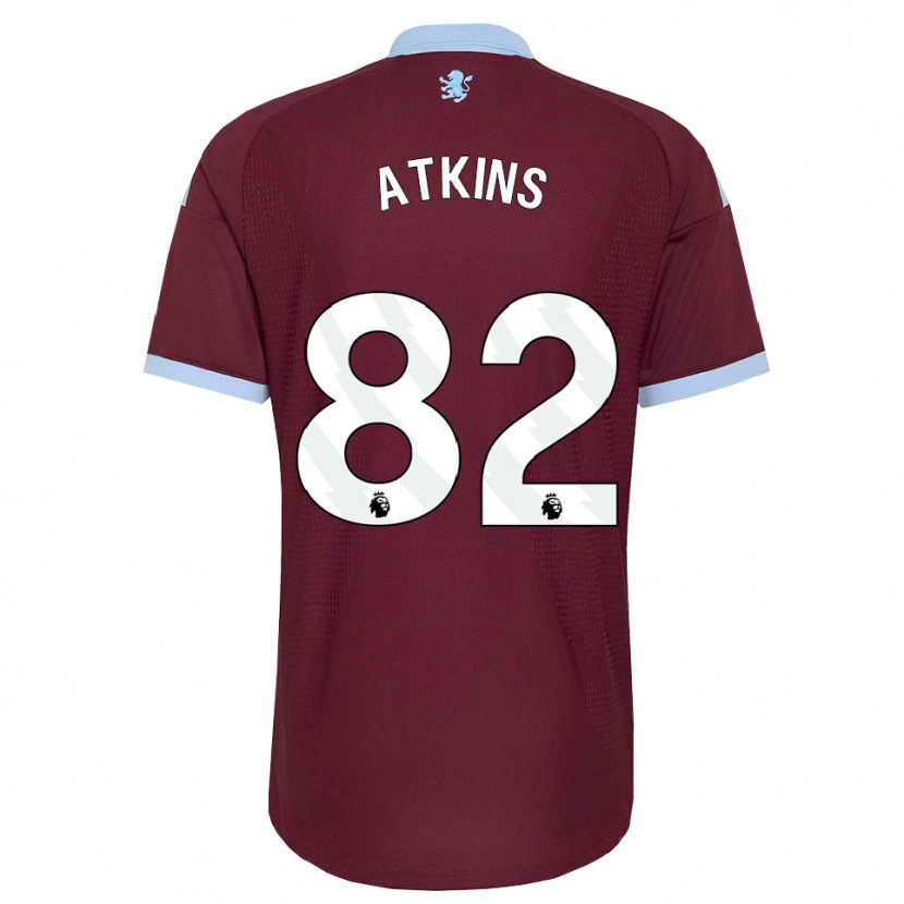 Danxen Kinderen Clay Atkins #82 Korenbloemblauw Bordeaux Thuisshirt Thuistenue 2026/27 T-Shirt België
