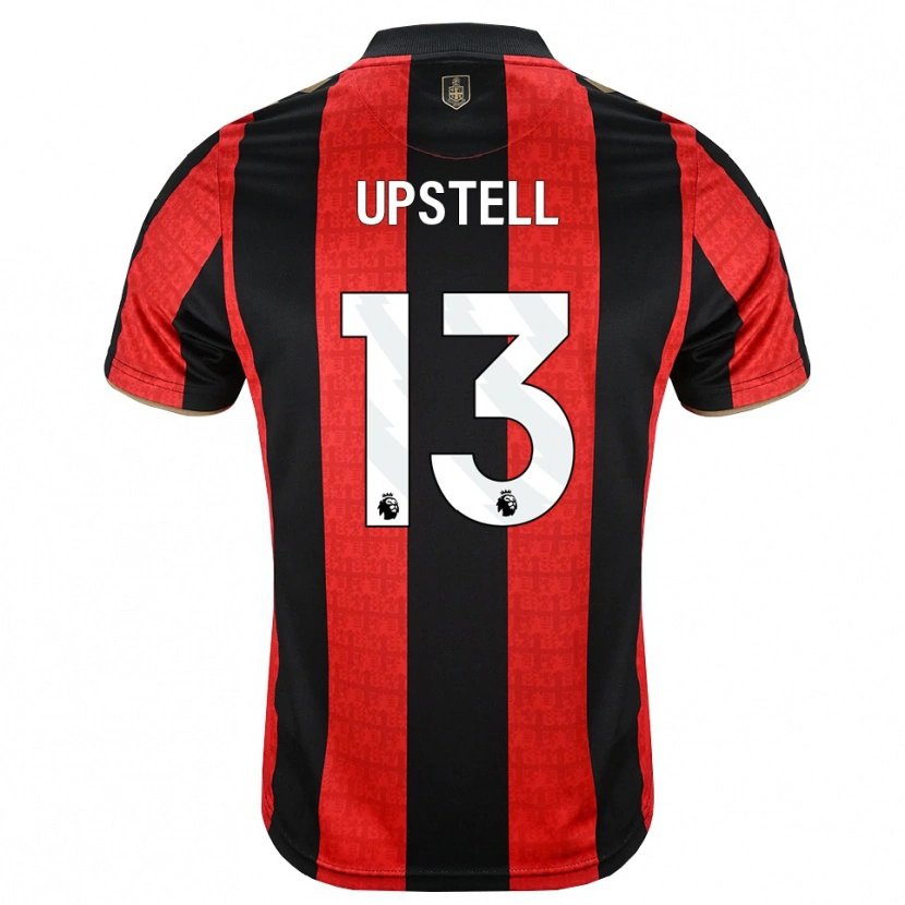 Danxen Kinderen Will Upstell #13 Goudgeel Rood Zwart Thuisshirt Thuistenue 2026/27 T-Shirt België