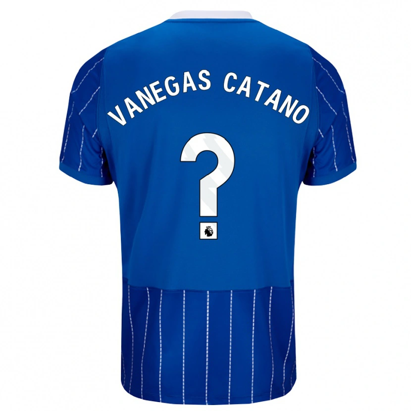 Danxen Kinderen Manuela Vanegas Catano #0 Mediumblauw Wit Thuisshirt Thuistenue 2026/27 T-Shirt België