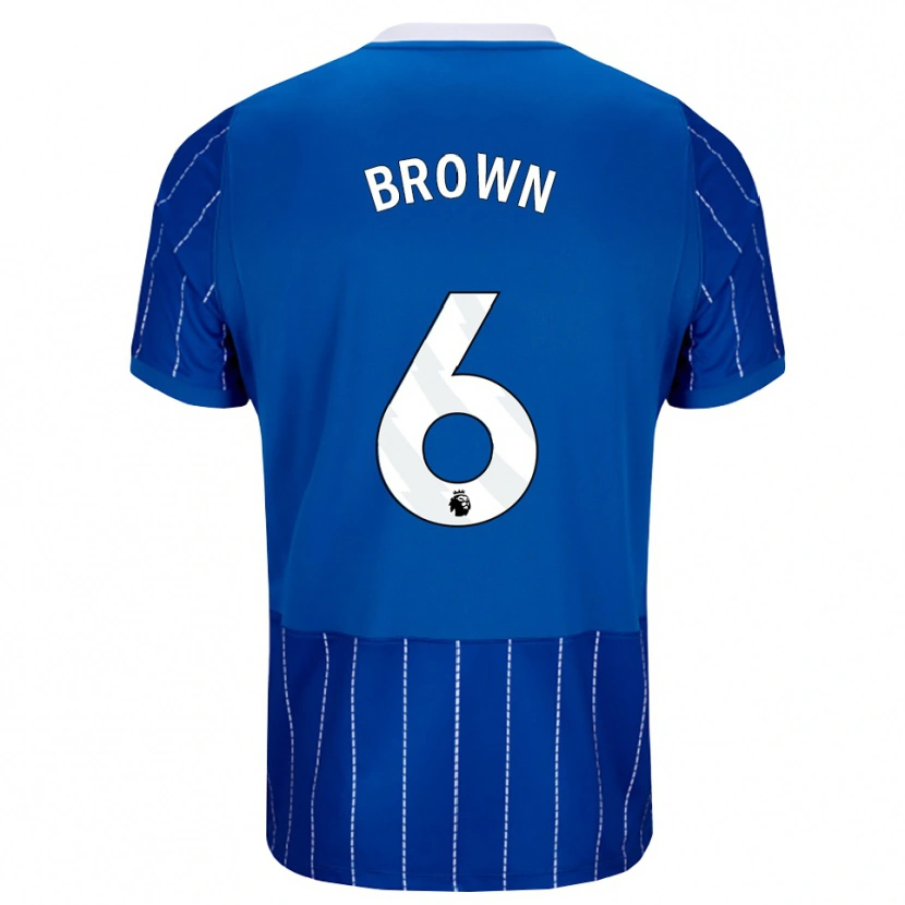 Danxen Kinderen Harrison Brown #6 Mediumblauw Wit Thuisshirt Thuistenue 2026/27 T-Shirt België