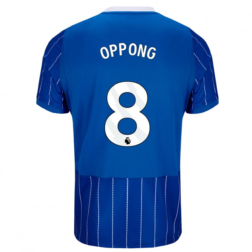 Danxen Kinderen Raffaele Oppong #8 Mediumblauw Wit Thuisshirt Thuistenue 2026/27 T-Shirt België