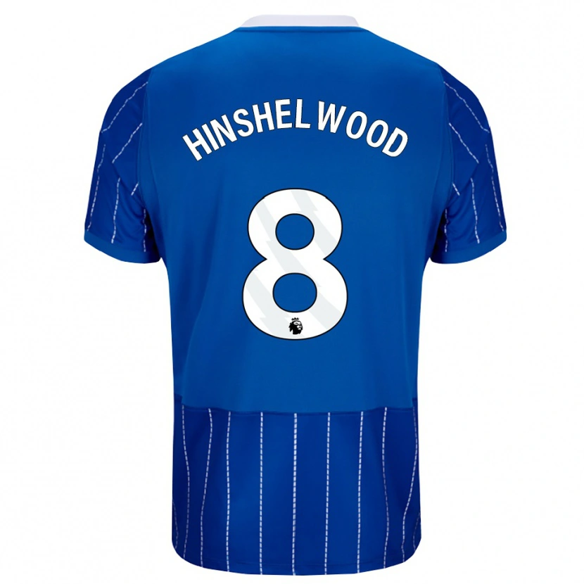 Danxen Kinderen Jack Hinshelwood #8 Mediumblauw Wit Thuisshirt Thuistenue 2026/27 T-Shirt België