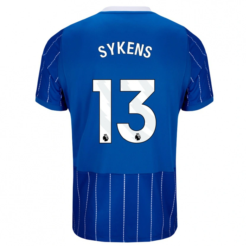 Danxen Kinderen Rory Sykens #13 Mediumblauw Wit Thuisshirt Thuistenue 2026/27 T-Shirt België