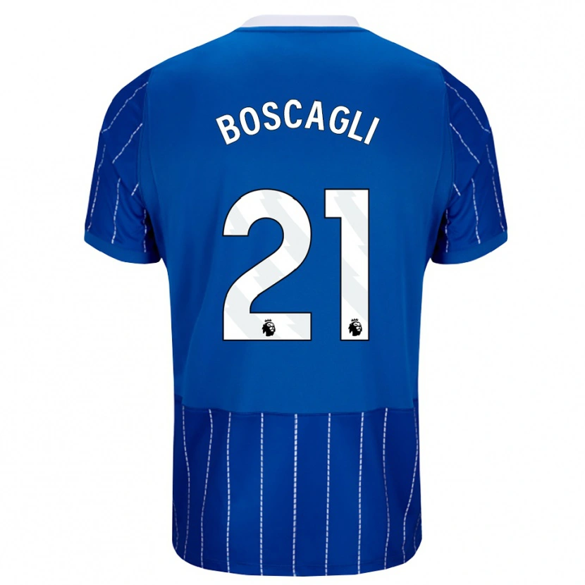 Danxen Kinderen Olivier Boscagli #21 Mediumblauw Wit Thuisshirt Thuistenue 2026/27 T-Shirt België