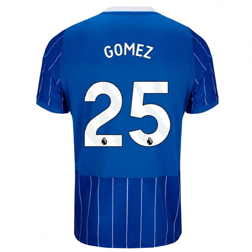 Danxen Kinderen Diego Gómez #25 Mediumblauw Wit Thuisshirt Thuistenue 2026/27 T-Shirt België