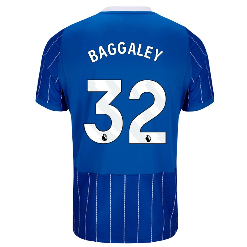Danxen Kinderen Sophie Baggaley #32 Mediumblauw Wit Thuisshirt Thuistenue 2026/27 T-Shirt België