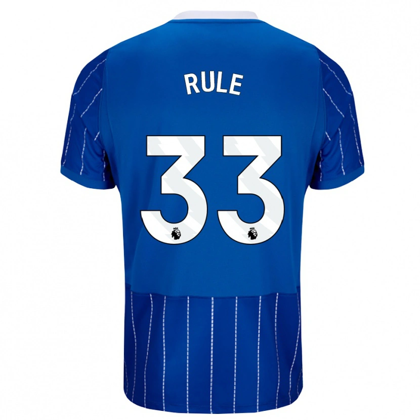 Danxen Kinderen Charlize Jayde Rule #33 Mediumblauw Wit Thuisshirt Thuistenue 2026/27 T-Shirt België