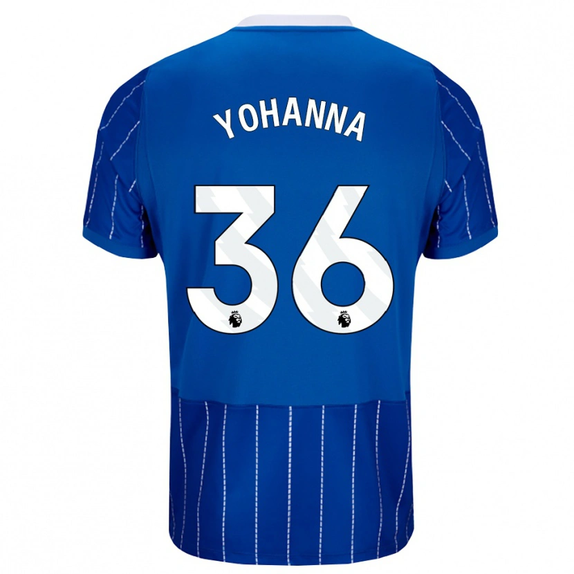 Danxen Kinderen Zadok Yohanna #36 Mediumblauw Wit Thuisshirt Thuistenue 2026/27 T-Shirt België