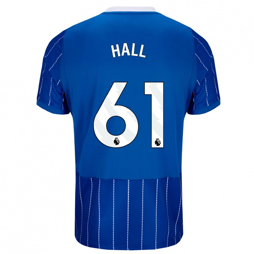 Danxen Kinderen Steven Hall #61 Mediumblauw Wit Thuisshirt Thuistenue 2026/27 T-Shirt België