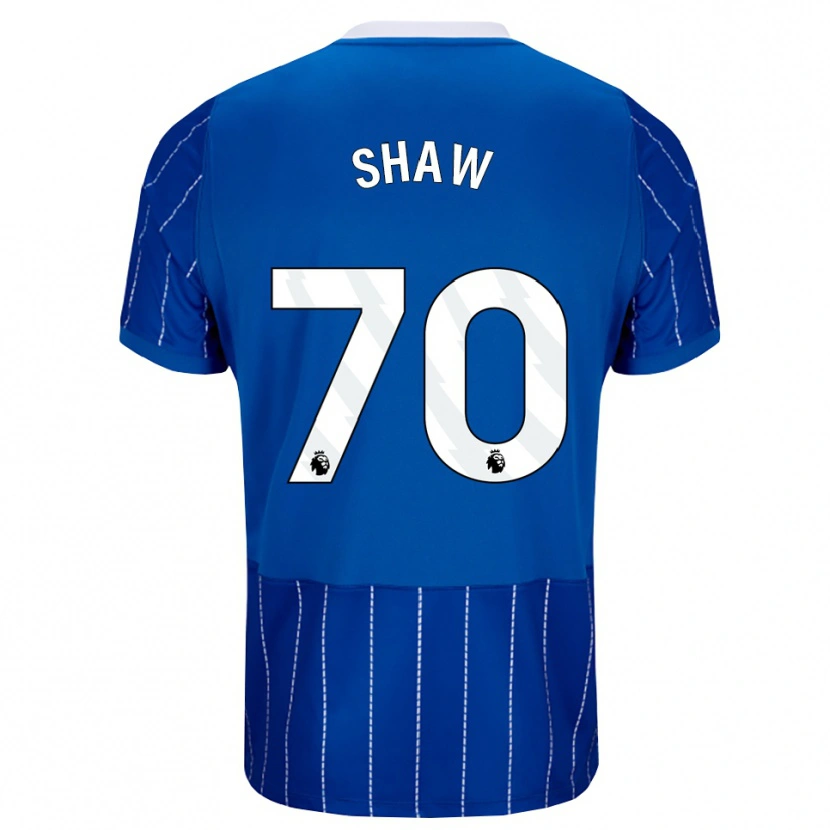 Danxen Kinderen Kofi Shaw #70 Mediumblauw Wit Thuisshirt Thuistenue 2026/27 T-Shirt België