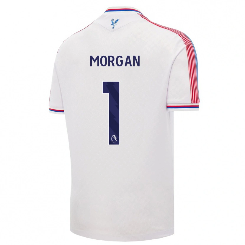 Danxen Kinderen Chloe Morgan #1 Wit Rood Blauw Thuisshirt Thuistenue 2026/27 T-Shirt België