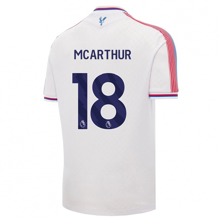 Danxen Kinderen James Mcarthur #18 Wit Rood Blauw Thuisshirt Thuistenue 2026/27 T-Shirt België