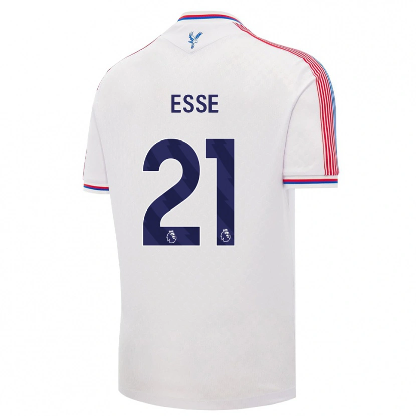 Danxen Kinderen Romain Esse #21 Wit Rood Blauw Thuisshirt Thuistenue 2026/27 T-Shirt België