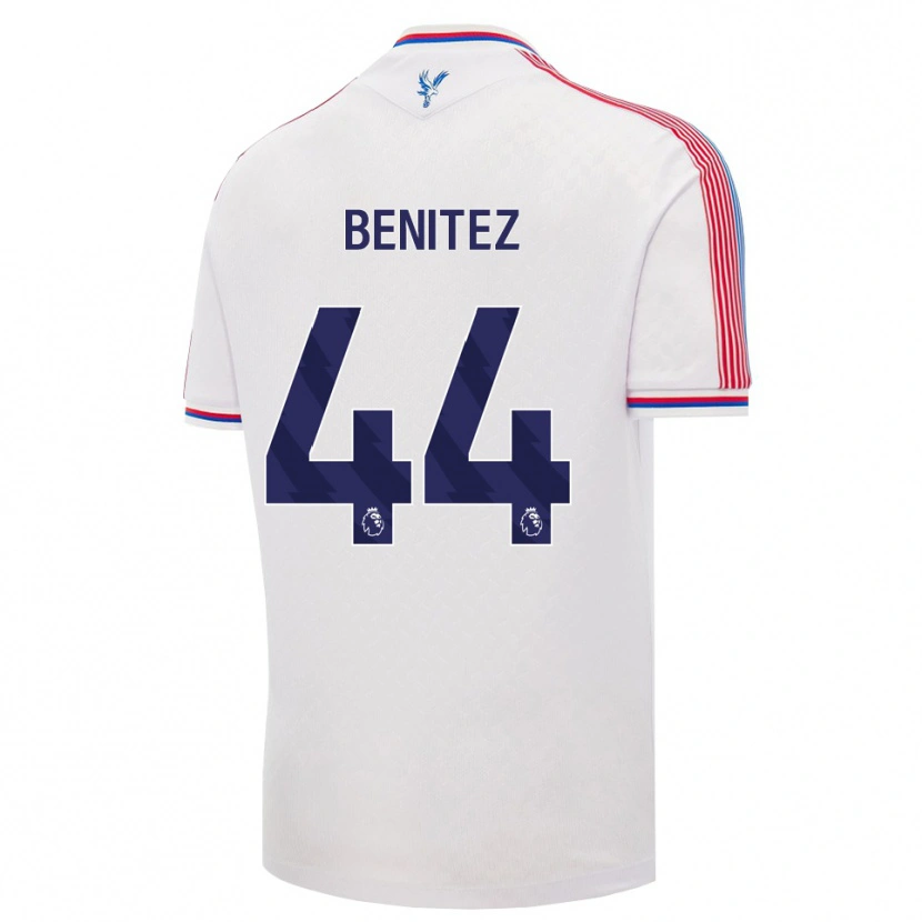Danxen Kinderen Walter Benítez #44 Wit Rood Blauw Thuisshirt Thuistenue 2026/27 T-Shirt België