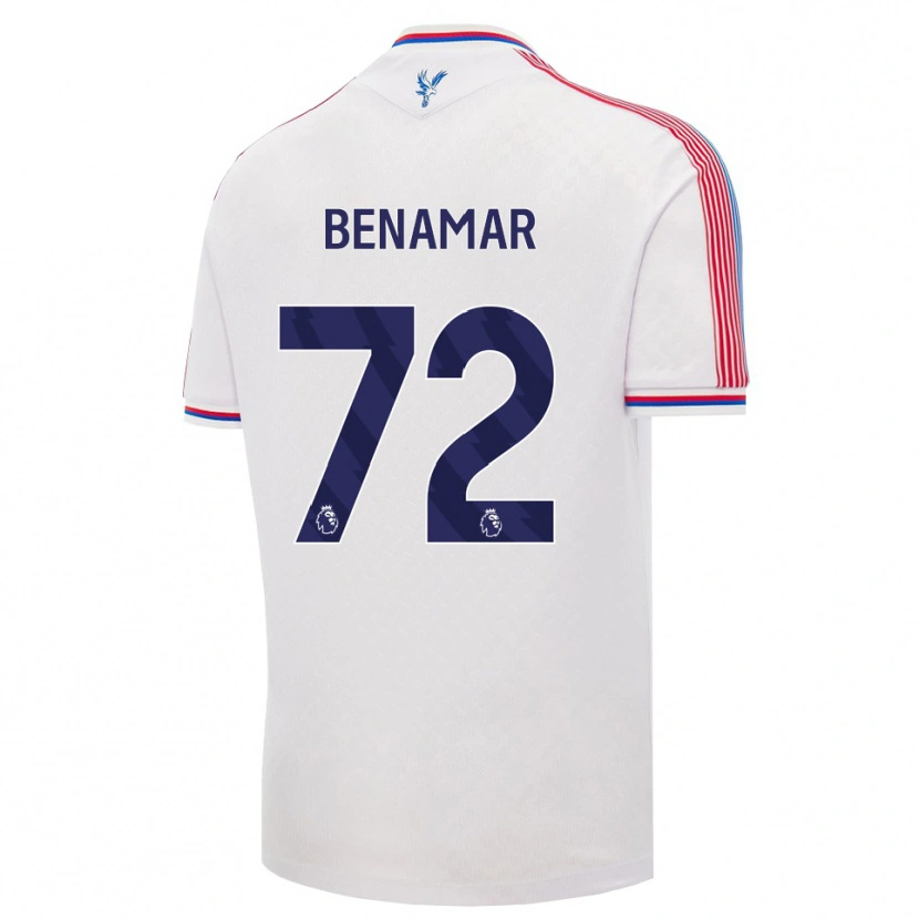 Danxen Kinderen Dean Benamar #72 Wit Rood Blauw Thuisshirt Thuistenue 2026/27 T-Shirt België