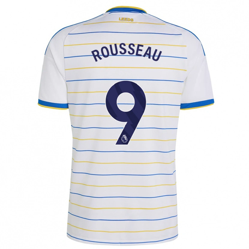 Danxen Kinderen Jess Rousseau #9 Rood Geel Blauw Thuisshirt Thuistenue 2026/27 T-Shirt België