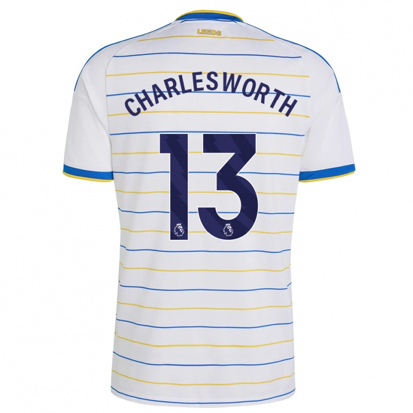 Danxen Kinderen Millie Robshaw-Charlesworth #13 Rood Geel Blauw Thuisshirt Thuistenue 2026/27 T-Shirt België