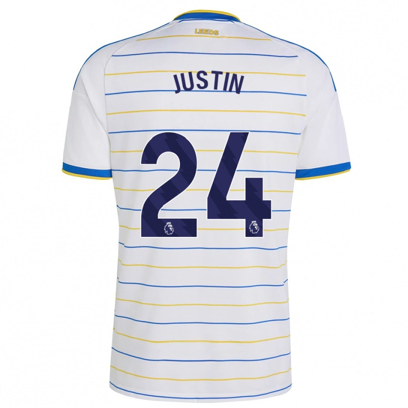 Danxen Kinderen James Justin #24 Rood Geel Blauw Thuisshirt Thuistenue 2026/27 T-Shirt België