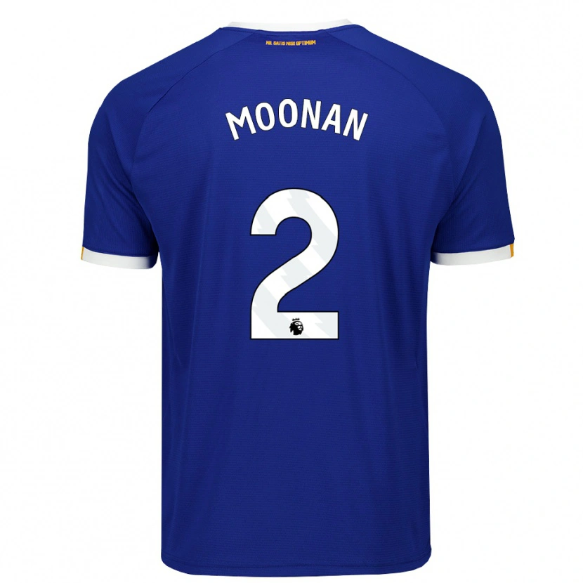 Danxen Kinderen Bradley Moonan #2 Blauw Wit Geel Thuisshirt Thuistenue 2026/27 T-Shirt België