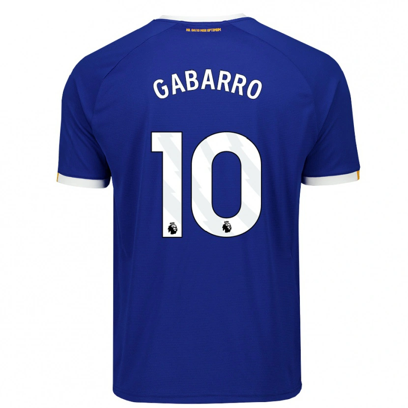 Danxen Kinderen Inma Gabarro #10 Blauw Wit Geel Thuisshirt Thuistenue 2026/27 T-Shirt België