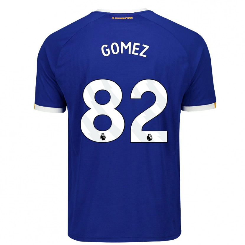 Danxen Kinderen Francis Gomez #82 Blauw Wit Geel Thuisshirt Thuistenue 2026/27 T-Shirt België